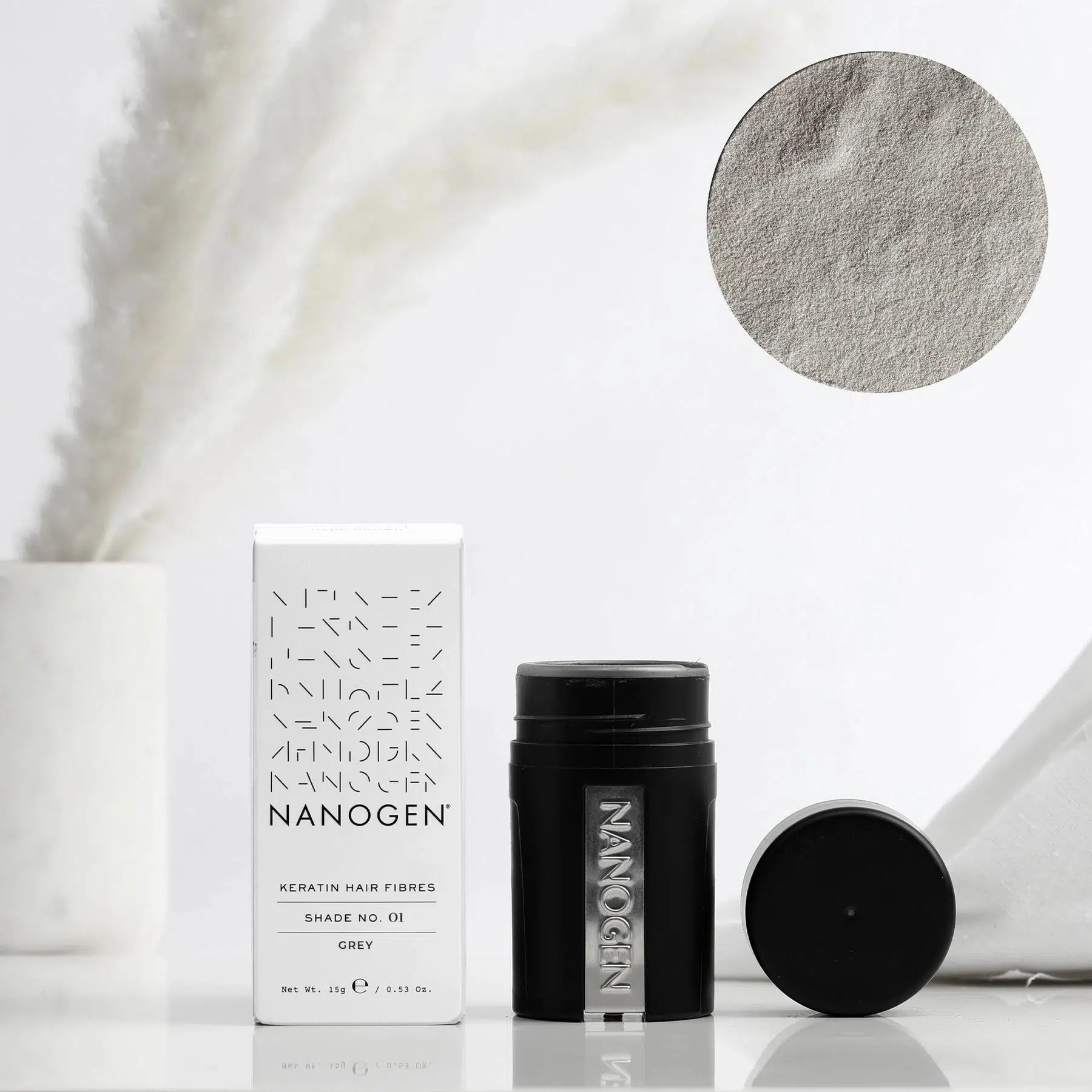 Nanogen shop hair fibres
