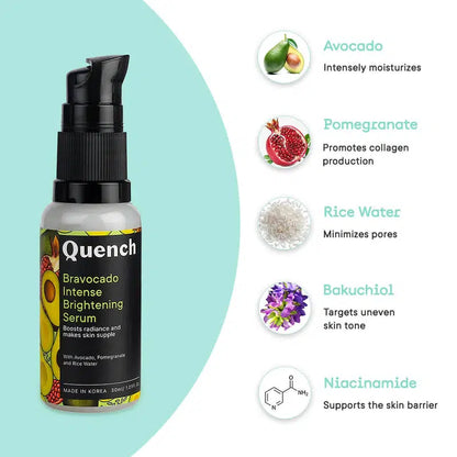 QUENCH BRAVOCADO INTENSE BRIGHTENING SERUM