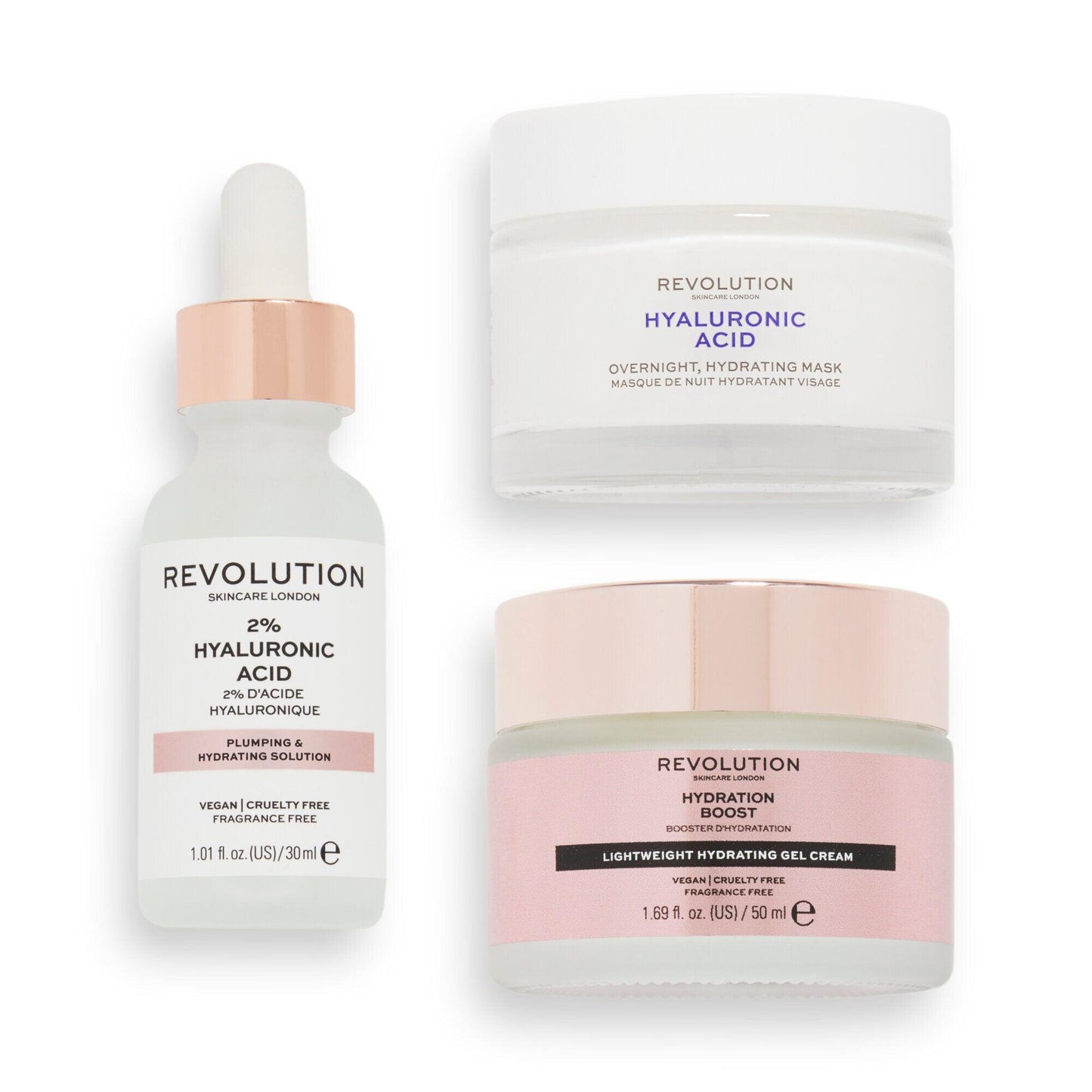 REVOLUTION SKINCARE FRAGRANCE FREE FAVOURITES COLLECTION