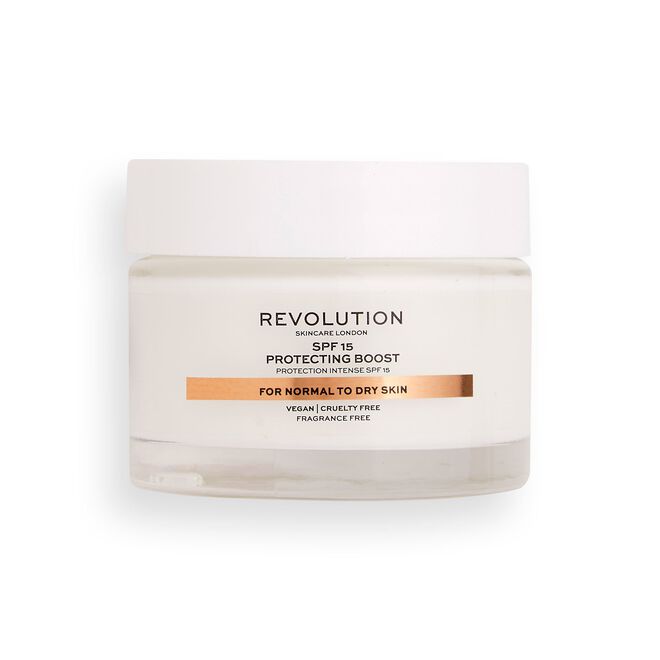 REVOLUTION SKINCARE MOISTURE CREAM SPF15 NORMAL TO DRY SKIN