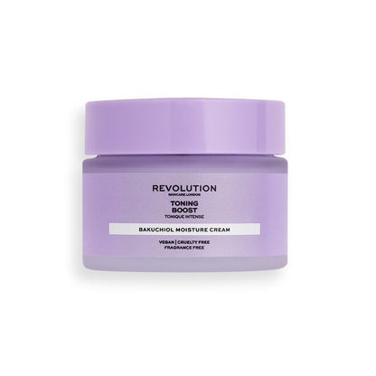 REVOLUTION SKINCARE TONING BOOST CREAM WITH BAKUCHIOL