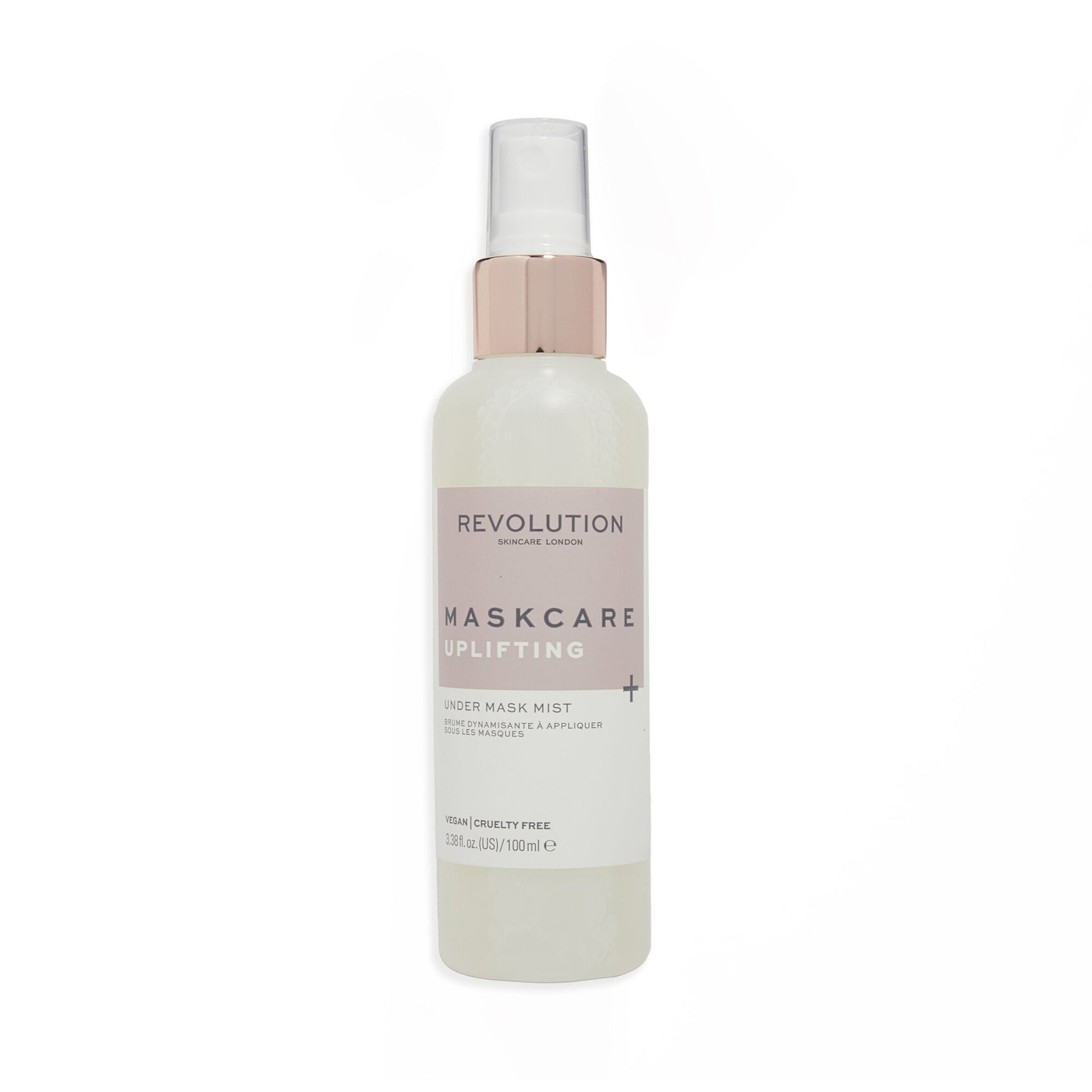 REVOLUTION SKINCARE MASKCARE UNDER FACE MASK HYDRATING & UPLIFTING MIST