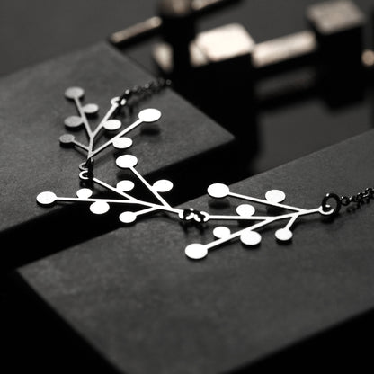 SNOWDAYS PENDANT D SILVER WITH CHAIN