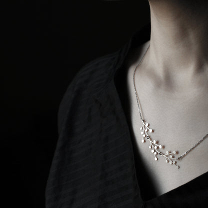 SNOWDAYS PENDANT D SILVER WITH CHAIN