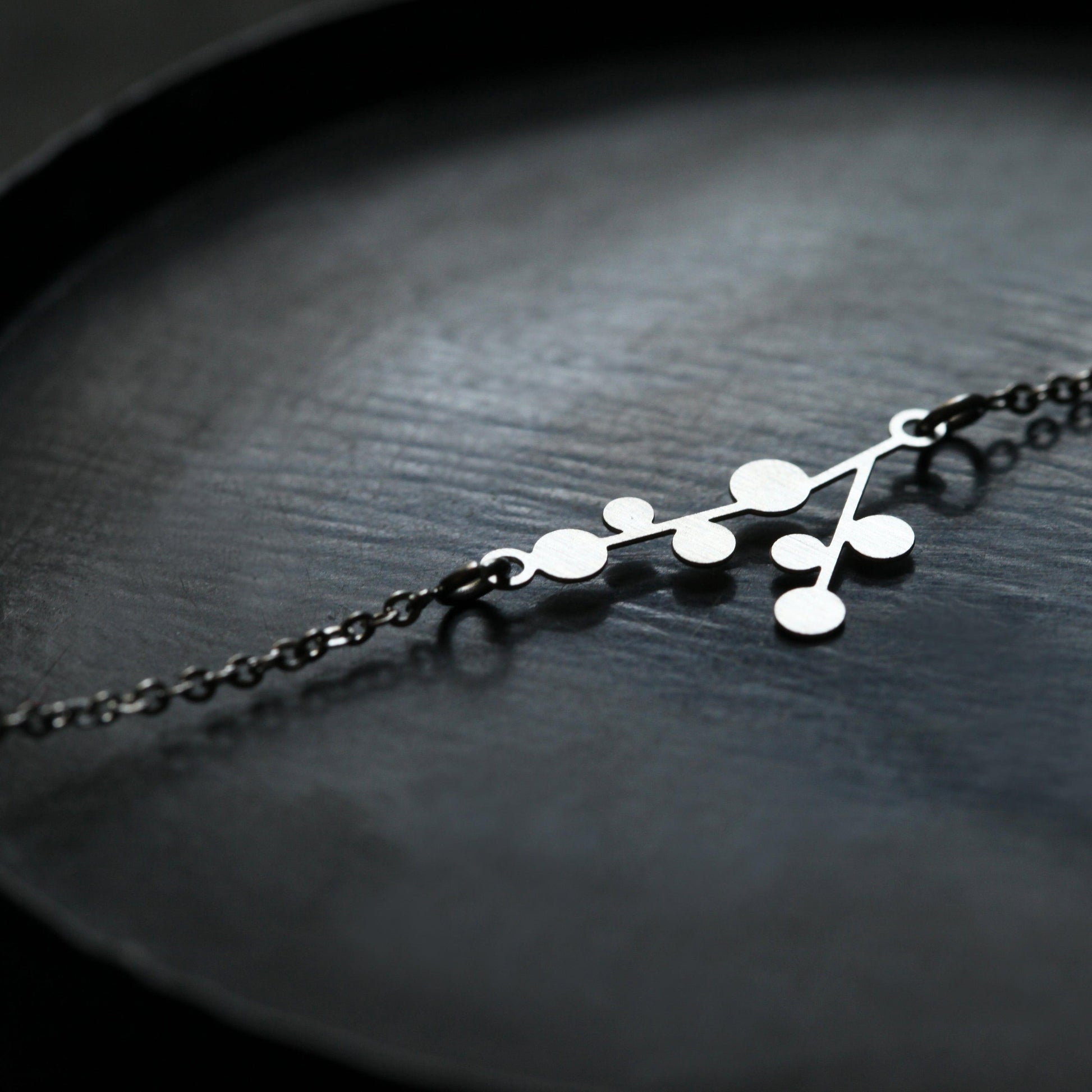 SNOWDAYS PENDANT EXTRA SMALL SILVER WITH CHAIN