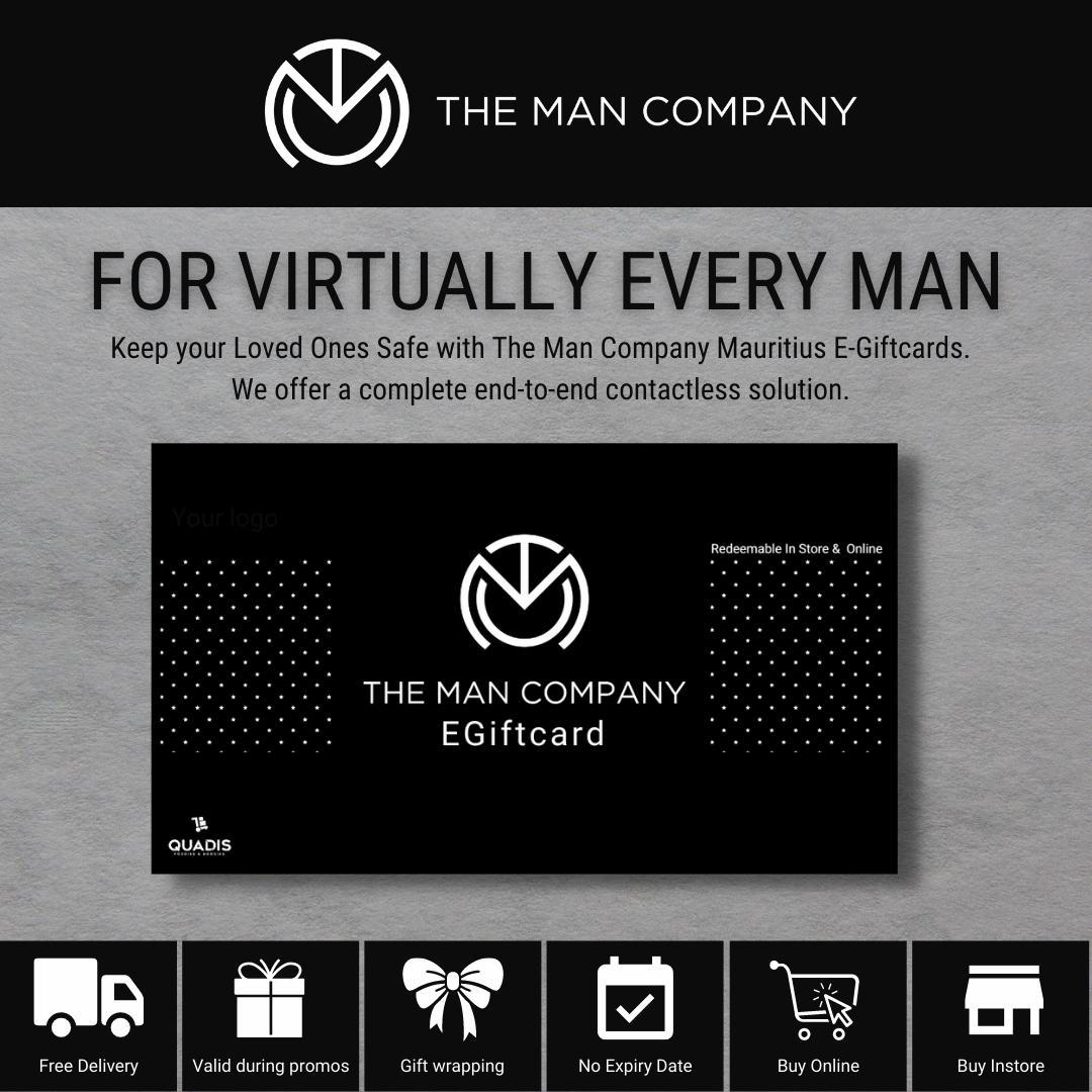 The Man Company e-Gift Cards I Contactless and Safe