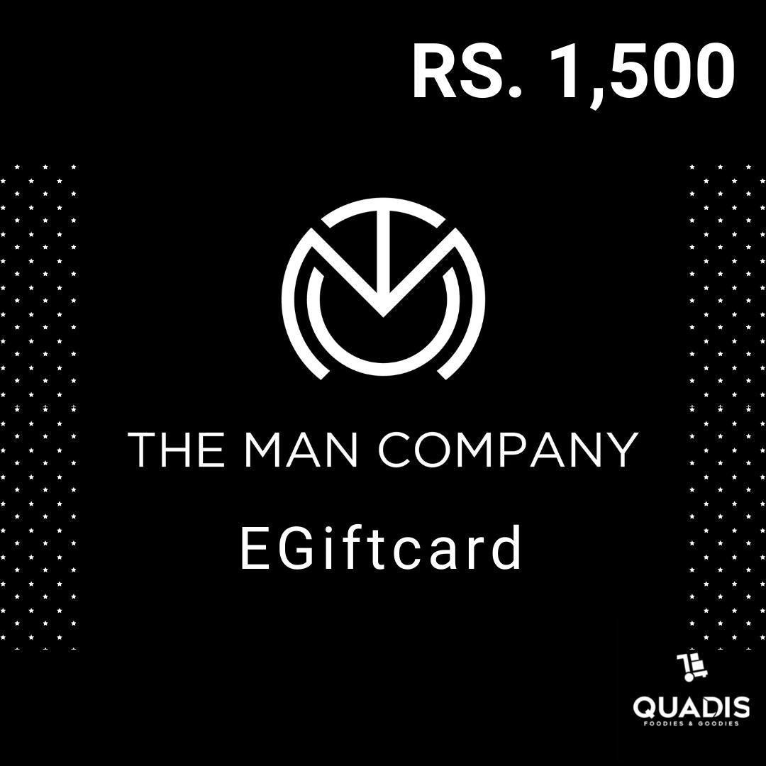 The Man Company e-Gift Cards I Contactless and Safe