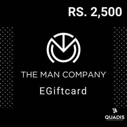 The Man Company e-Gift Cards I Contactless and Safe