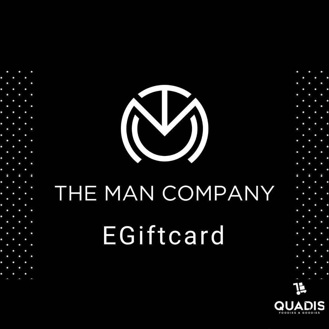 The Man Company e-Gift Cards I Contactless and Safe