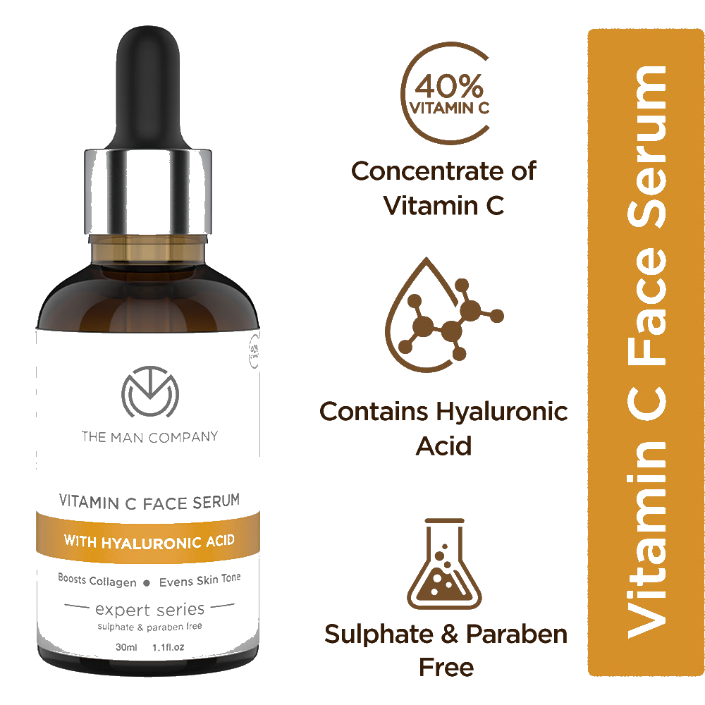 VITAMIN C FACE SERUM | HYALURONIC ACID 30ML