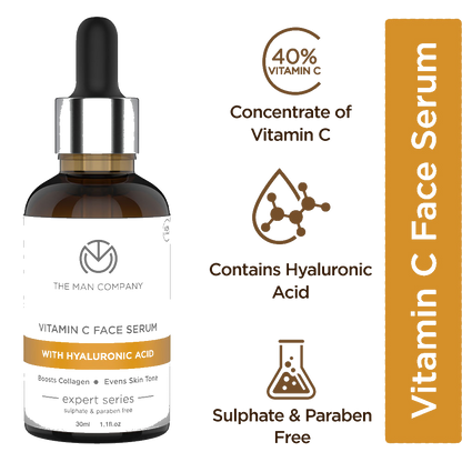 VITAMIN C FACE SERUM | HYALURONIC ACID 30ML