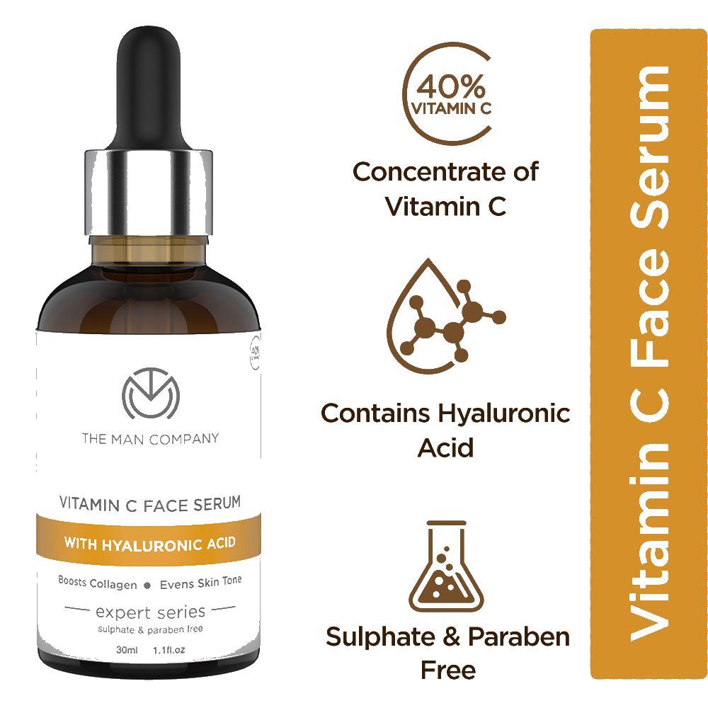 VITAMIN C FACE SERUM | HYALURONIC ACID 30ML